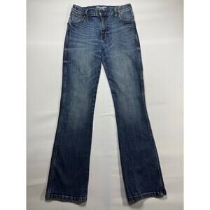 Wrangler Retro Youth Boys Slim Bootcut Blue Denim Jeans - Size 16 (28x30)